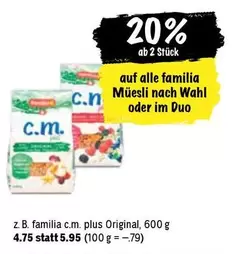 Wahl - familia Müsli