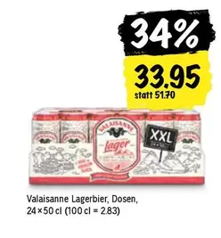 Valaisanne Lagerbier Dosen