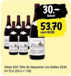 Valais AOC Dôle de Salquenen