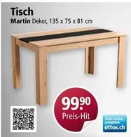 Tisch Martin Dekor