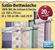 Satin-Bettwäsche