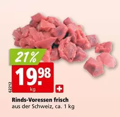 Rinds-VOrEssen frisch
