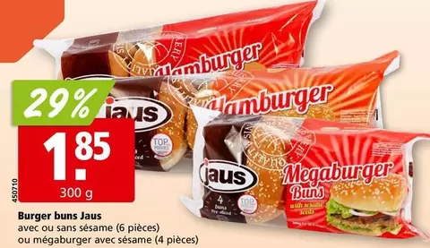 Burger buns Jaus