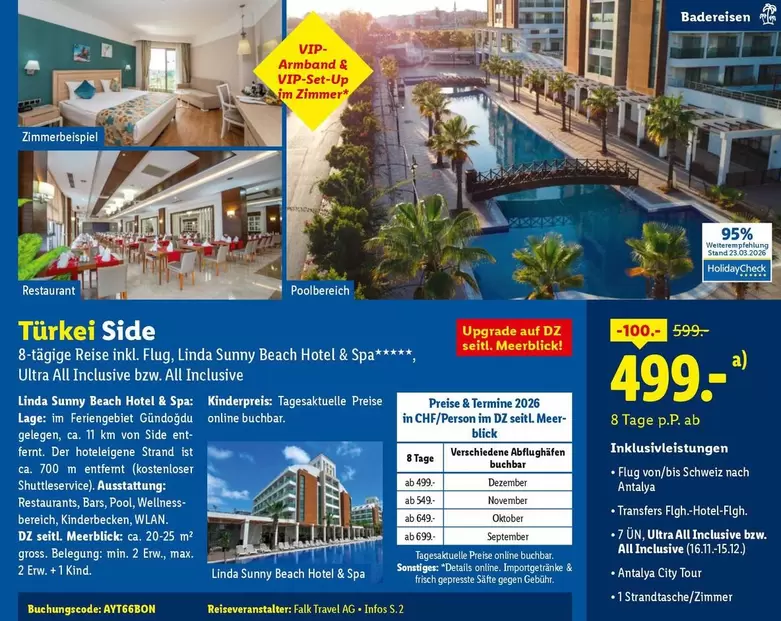 Ag - Türkei Side Ultra All Inclusive
