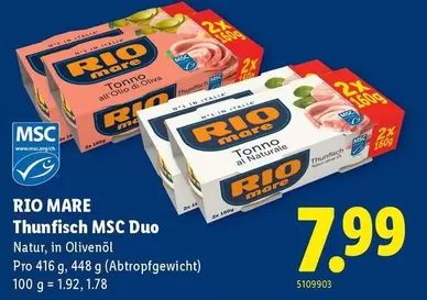 Thunfisch - MSC Duo