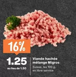 Viande hachée mélange
