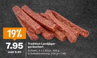 Tradition Landjäger geräuchert