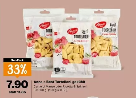 Tortelloni gekühlt