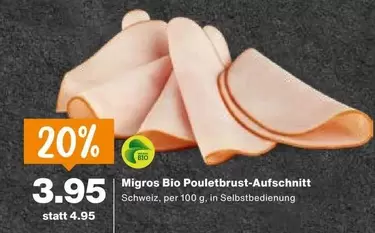 Pouletbrust-Aufschnitt