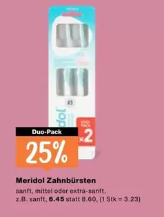 Meridol Zahnbürsten