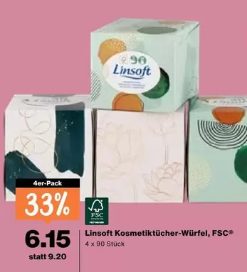 Kosmetiktücher-Würfel