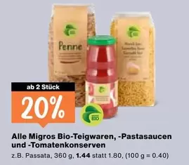 Teigwaren, Pastasaucen und Tomatenkonserven