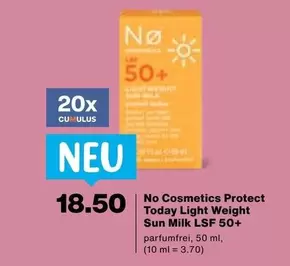 Protect Today Light Weight Sun Milk LSF 50+
