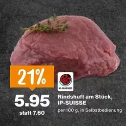 Rindshuft am Stück