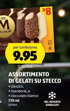 Magnum - ASSORTIMENTO DI GELATI SU STECCO