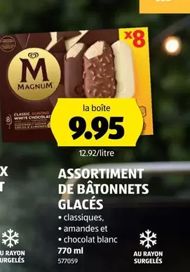 Magnum - ASSORTIMENT DE BÂTONNETS GLACÉS