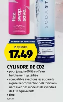 CYLINDRE DE CO2