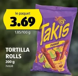 TORTILLA ROLLS 741638