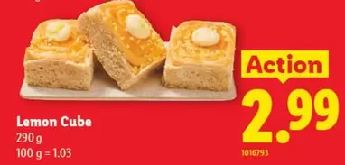 Action - Lemon Cube