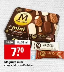 Magnum -  mini classic/almond/white