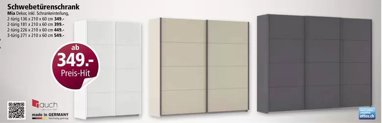 Mia - Schwebetürenschrank
