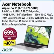 Acer - Aspire Go 15 (AG15-72P-59DE)