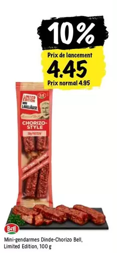 Mini-gandarmes Dinde-Chorizo