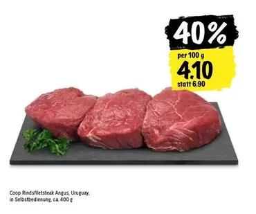 Rindsfiletsteak Angus