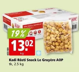 Rösti Snack Le Gruyère AOP