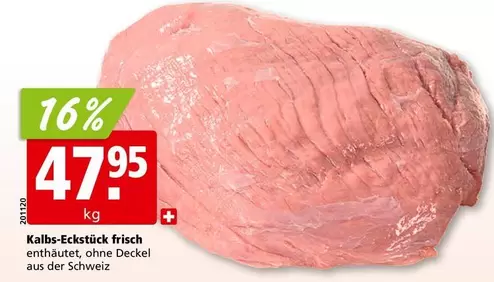 Kalbs-Eckstück frisch