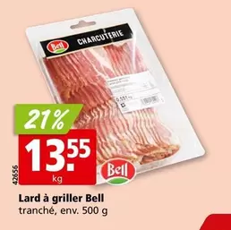 Lard à griller tranché