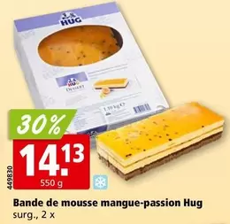 Bande de mousse mangue-passion
