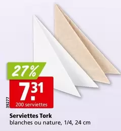 Serviettes Tork