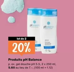 Balance - Produits pH