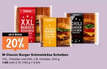 Burger Schmelzkäse Scheiben