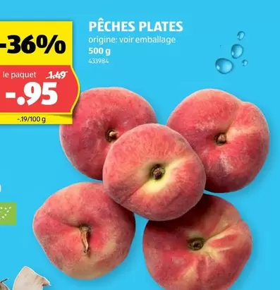 PÊCHES PLATES
