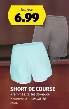 SHORT DE COURSE 725709