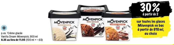Movenpick - Glace en bac