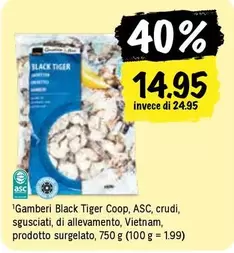 Gamberi Black Tiger