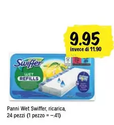 Swiffer - Panni Wet , ricarica