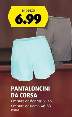 PANTALONCINI DA CORSA 725709