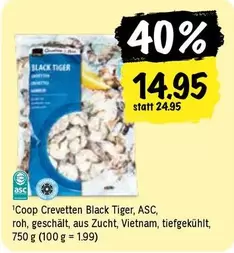 Crevetten Black Tiger