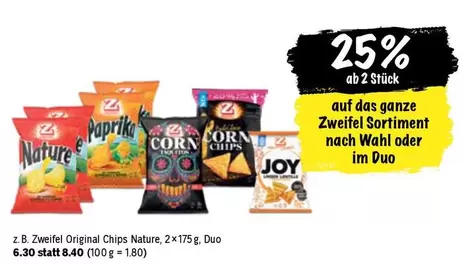 Wahl - Zweifel Original Chips Nature, Duo