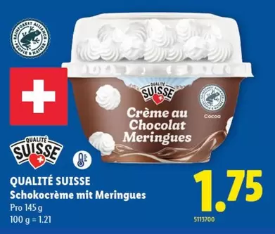 Schokocrème mit Meringues