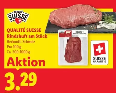 Rindshuft am Stück