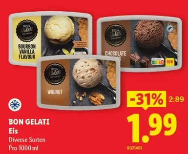 Eis Diverse Sorten