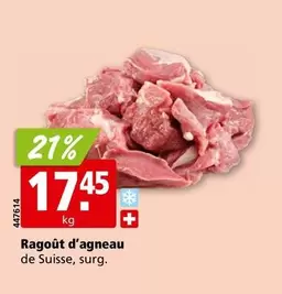 Ragoût d'agneau