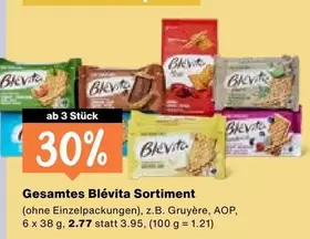 Gesamtes Blévita Sortiment