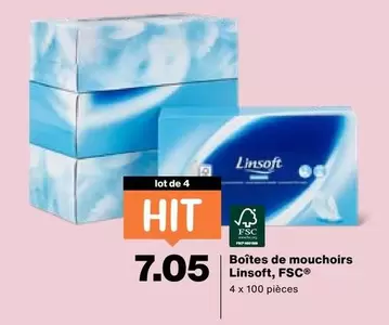 Boîtes de mouchoirs