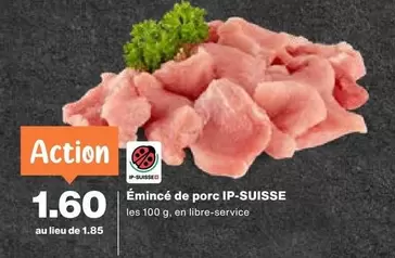 Action - Émincé de porc